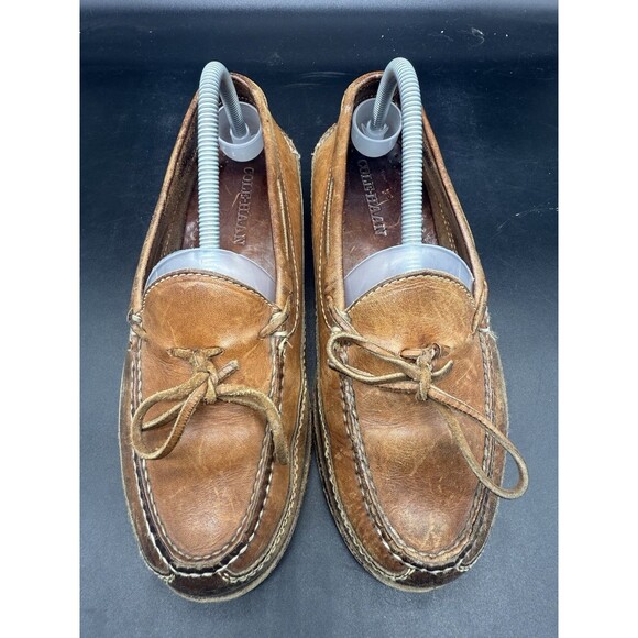 Cole Haan Hand Made Brazil Leather Loafers Mens Size 8M Vintage VTG Classic main image 7